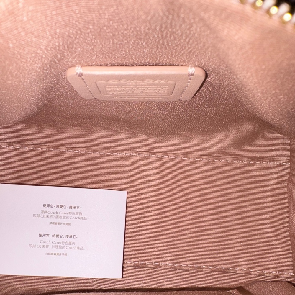 NWT Coach Mini Rowan Crossbody In Signature Canvas CO960 - Picture 8 of 8